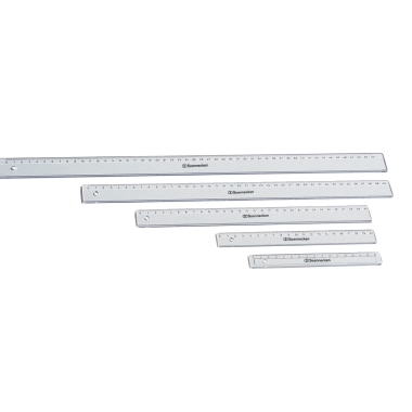 Soennecken Lineal 1826 50cm Kunststoff transparent