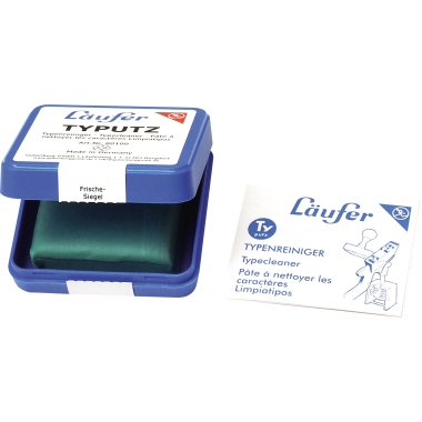 Läufer Typenreiniger Typutz 69248 Knetmasse 5,7x5,7x1cm