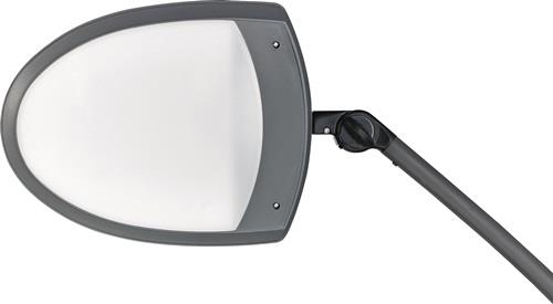 Schreibtischlampe Ku.schwarz/anthrazit m.Standfuß m.LED || VE = 1 ST
