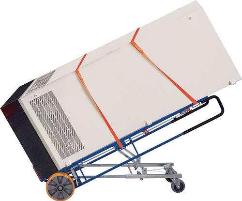 Gerätekarre Schaufel-L150xB600mm Gesamt-H.1700mm PU 3-stufig höhenv.CORDES || VE = 1 ST