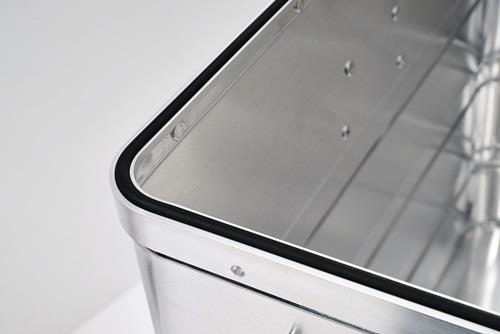 Aluminiumbox INDUSTRY 157 L782xB585xH410mm 157l m.Stapelecken || VE = 1 ST