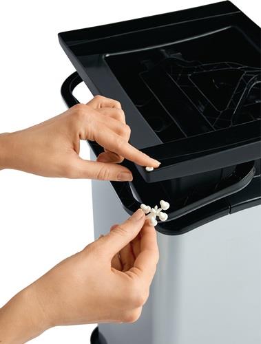 Tretabfallsammler PASO 40l DxH676mm TPE || VE = 1 ST