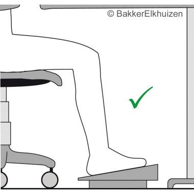 BakkerElkhuizen Fußstütze Footform Dual BNEFFD