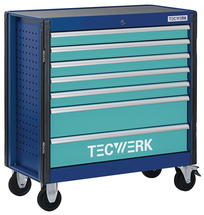 Wkz.wagen PLUS XL 2.0 B960xT465xH1020mm 500kg 7 Schubl.Stahlbl.TECWERK