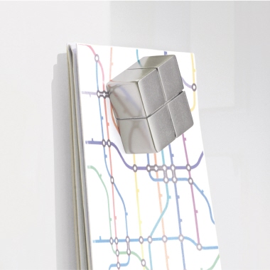 SIGEL Magnetboard Artverum GL141 100x65cm Glas weiß