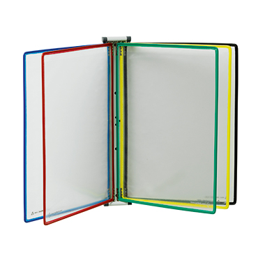 DJOIS Sichttafelwandhalter 416169 DIN A4 magnetisch grau