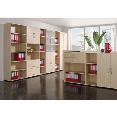 Geramöbel Regal Flex S-381200-A 2OH 800x400x720mm ahorn
