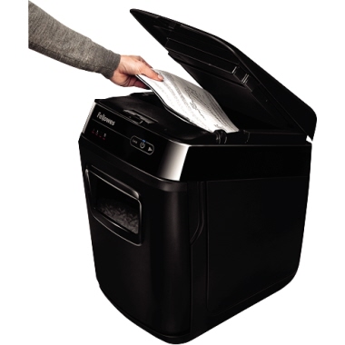 Fellowes Aktenvernichter AutoMax 200C 4653601 Partikelschnitt sw