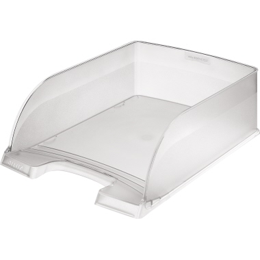 Leitz Briefablage Jumbo Plus 52330003 DIN A4 PS frost