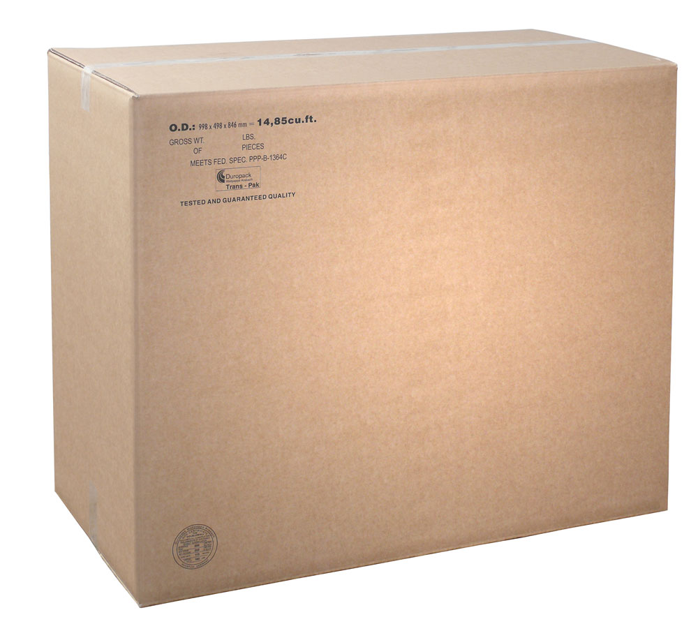 Baggage-Karton, 16 cuft, braun, Qual. 2.92 | 978 x 478 x 806 mm (L x B x H) Innenmaß | VE = 5 Stk.
