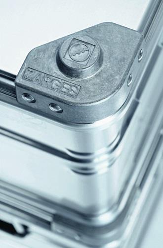 Aluminiumbehälter K 470-AKKU SAFE L600xB600xH250mm 67l ZARGES || VE = 1 ST