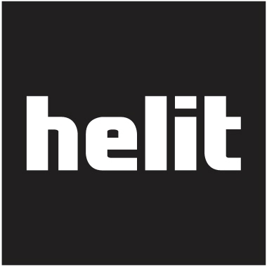 helit Kugelschreiberständer H6359093 10x15,5x10cm Kette sw/bl