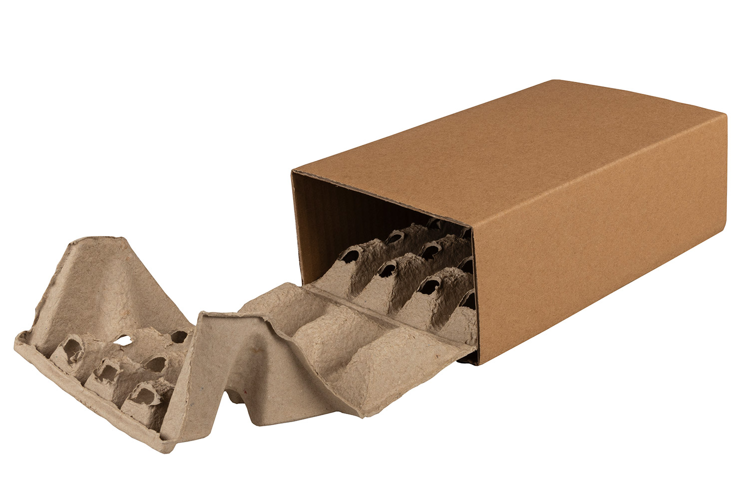 Polsterbox L-BOXeco basic, Polsterhöhe 25 mm | 250 x 150 x 80 mm (L x B x H) | VE = 120 Stk.