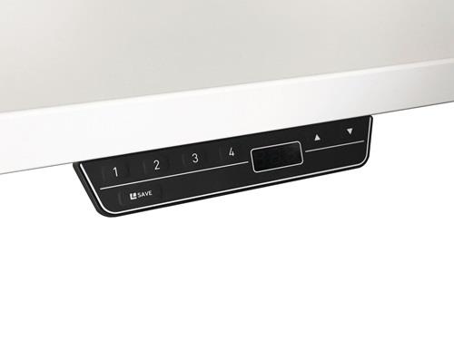 Konferenztisch H635-1285xB2200xT1030/830mm Buchedekor elektr.höhenv.HAMMERBACHER || VE = 1 ST