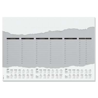 SIGEL Schreibunterlage Weekly Planner HO305 52Bl.