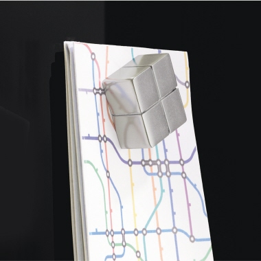 SIGEL Magnetboard Artverum GL120 60x40cm Glas schwarz