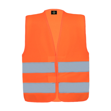 Korntex Kinder Warnweste Aarhus KWO100S signal-orange S