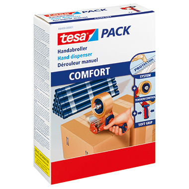 tesa Packbandabroller tesapack 06400-00001 bis 50mmx66m