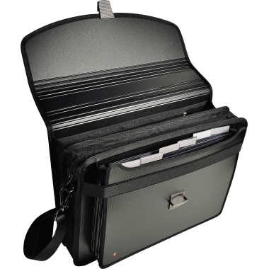 Exacompta Schultertasche Exatravel 55734E 31x40x9cm sw