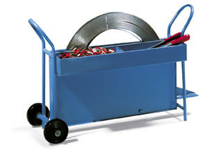 Abrollwagen für Stahlband | für 13–20 mm Breite |