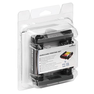 DURABLE Namensschildset DURACARD Printing Set 891300 farbig sortiert