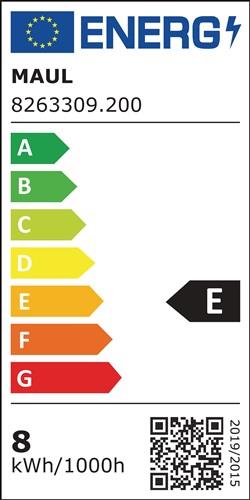 LED-Lupenleuchte Glaslinse 127mm (5 Zoll) Tischklemme schwarz || VE = 1 ST