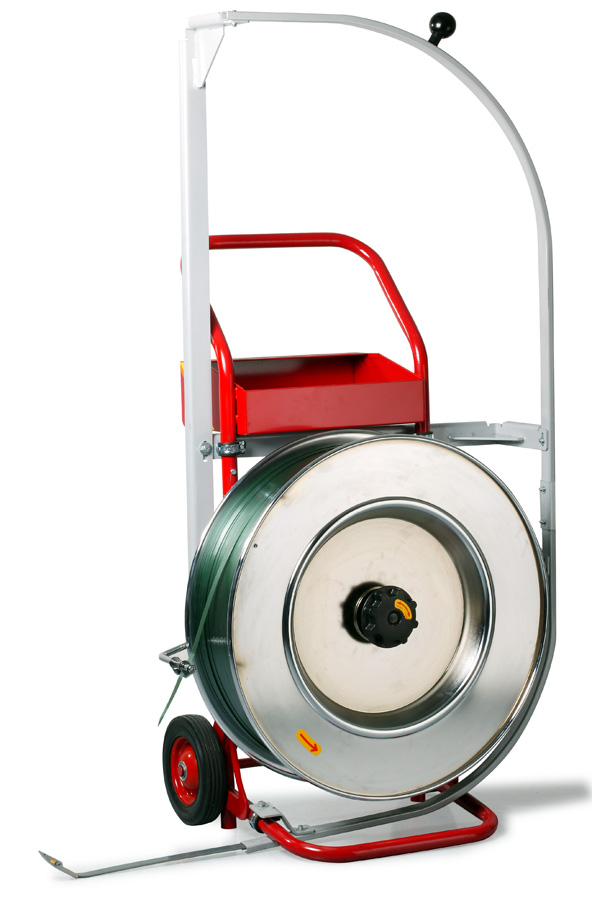 Abrollwagen Palstrap Comfort für Kunststoffband | Für Kerndurchmesser 406 mm |