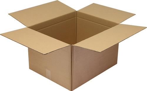 Faltkarton 2.30 Wellpappe L580xB480xH360mm zweiwellig braun || VE = 10 ST