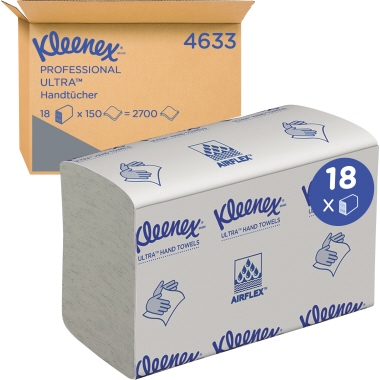 Kleenex Papierhandtuch Ultra 4633 MultiFold 2lg 24,1x19,1cm 18x150Bl.