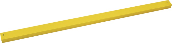 Rammschutzplanke L1000xB40mm gelb z.Verbinden f.Aufnahmen