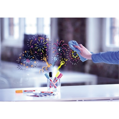 edding Glasboardmarker 95 4-95005 1,5-3mm Rundspitze gelb