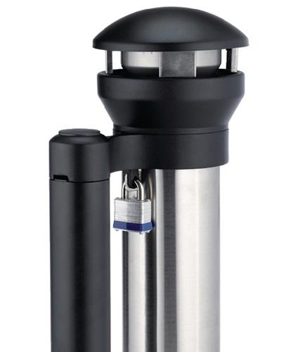 Standascher D394xH1000mm natur rd.VA RUBBERMAID || VE = 1 ST