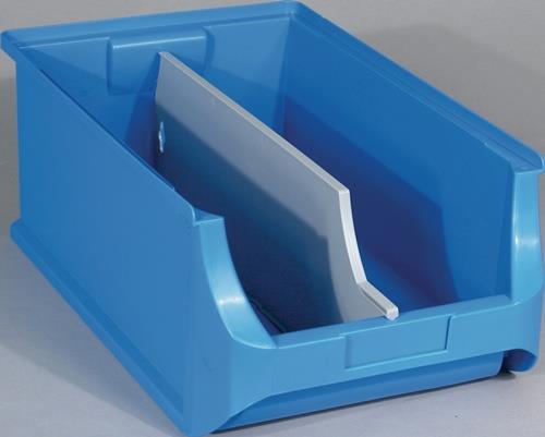 Trennw.ProfiPlus f.Stapelsichtboxen H.170mm PS grau ALLIT || VE = 1 BT