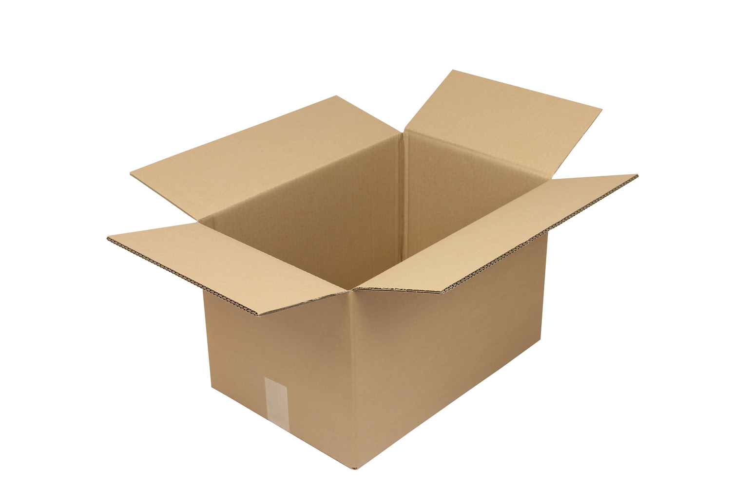 Wellpapp-Faltkarton 2-wellig, braun, Qual. 2.30 | 480 x 320 x 300 mm (L x B x H) Innenmaß | VE = 10 Stk.