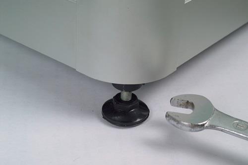 Vitrine H2000xB1000xT500mm Schiebetür Beleuchtung NV Alu-silberfarbig WSM || VE = 1 ST