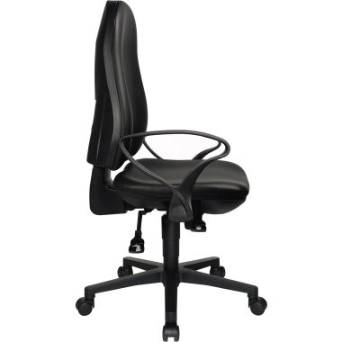 TOPSTAR Bürodrehstuhl Support SY 8550SD10 Kunstleder SU Armlehnen sw