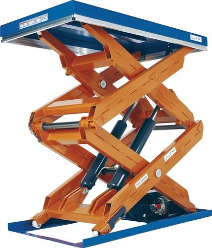 Doppelscheren-Hubtisch geschl.Plattf.Trgf3000kg Hub500-2700mm Tisch L1700xB900mm || VE = 1 ST