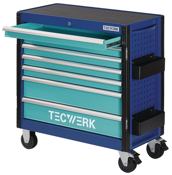 Wkz.wagen PLUS XL 2.0 B960xT465xH1020mm 500kg 7 Schubl.Stahlbl.TECWERK