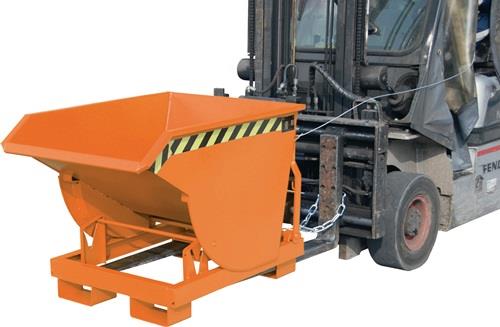 Selbstkipper Inh.1,0 m³ L1760xB1060xH1270mm lichtblau BAUER || VE = 1 ST