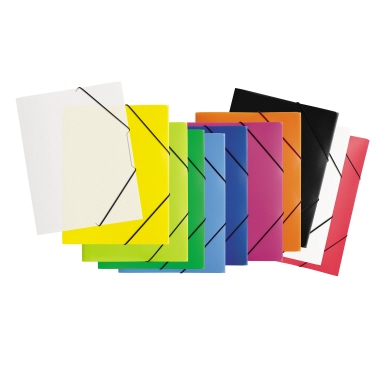 PAGNA Gummizugmappe 21613-03 DIN A4 PP 3Klappen rot