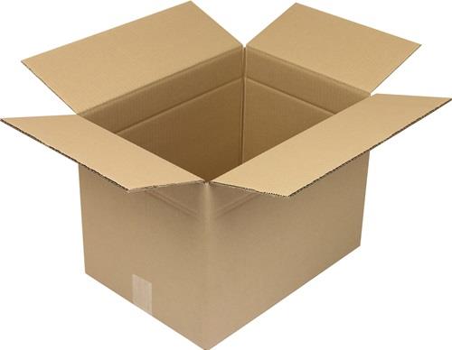 Faltkarton 2.30 Wellpappe L430xB310xH315mm zweiwellig braun || VE = 10 ST