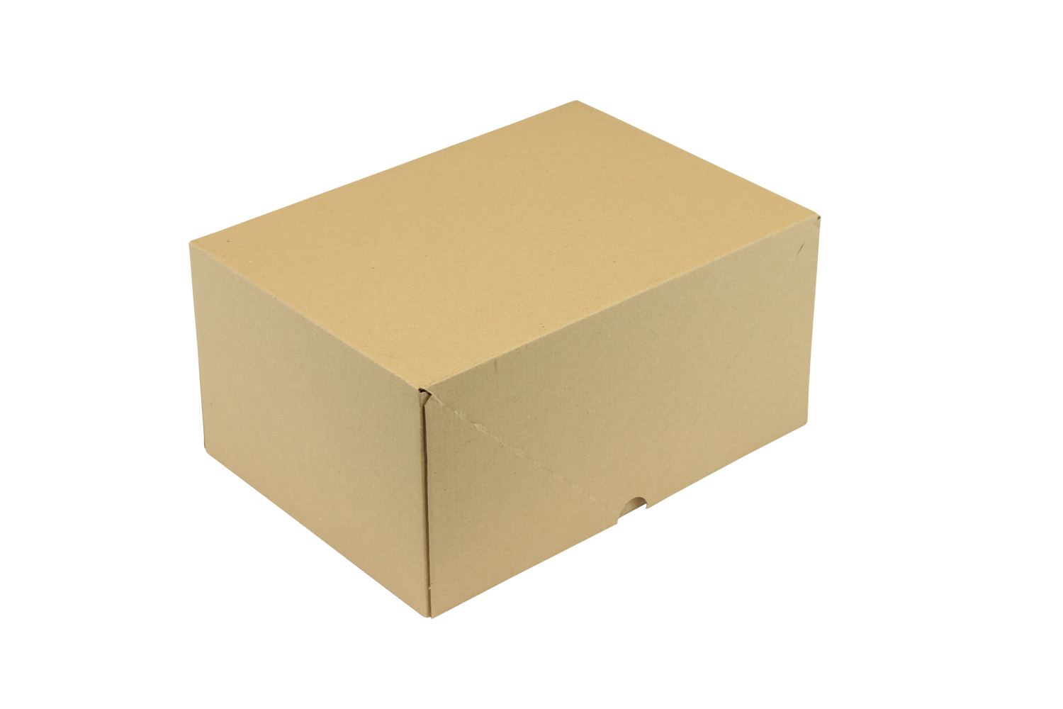 Aufrichteschachtel aus Mikrowellpappe, 2-teilig, braun, DIN A4 | 305 x 215 x 150 mm (L x B x H) Innenmaß | VE = 25 Stk.