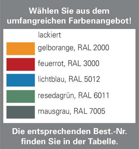Klappbodenbehälter 1,0m³L1200xB1040xH1270mm lack.resedagrün o.ZentrierwändeBAUER || VE = 1 ST