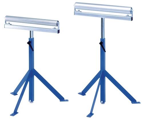 Dreibein-Rollenständer Bahnbreite 200mm D.50x1,5mm Bauhöhe 870-1300mm || VE = 1 ST