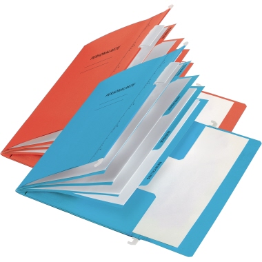 PAGNA Personalmappe 44105-01 DIN A4 34x24,5x0,8cm Karton rot