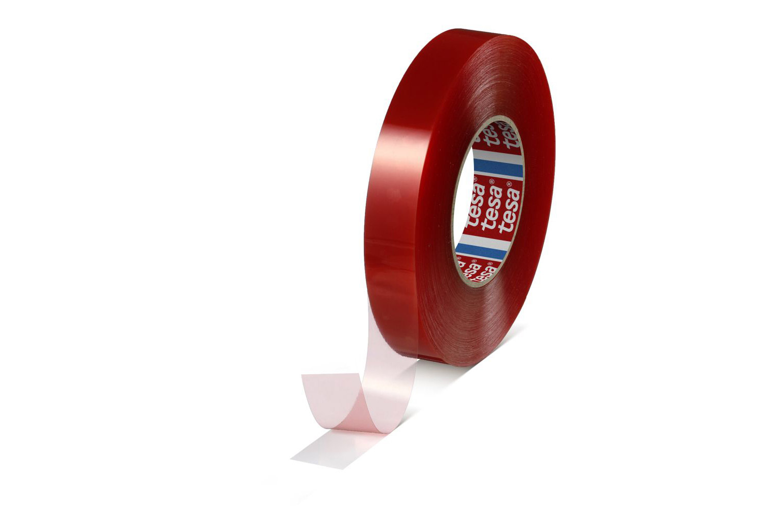 Temperaturbeständiges doppelseitiges Klebeband tesa® 4965, 205 μ | 25 mm x 50 lfm. | VE = 12 Stk.