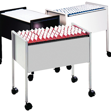 DURABLE Hängemappenwagen 100 DUO 308210 76x59,2x40cm lichtgrau