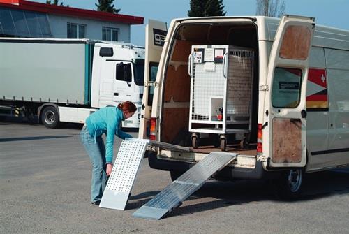Auffahrrampe Alu.L3000xB400mm 590/Paarkg ALTEC || VE = 1 PA