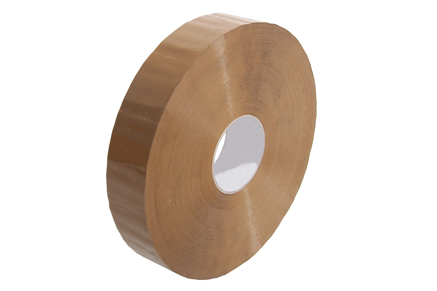PP-Packband Großrolle, braun, 45 µ | 50 mm x 990 lfm., Kerndurchmesser 76 mm | VE = 6 Stk.