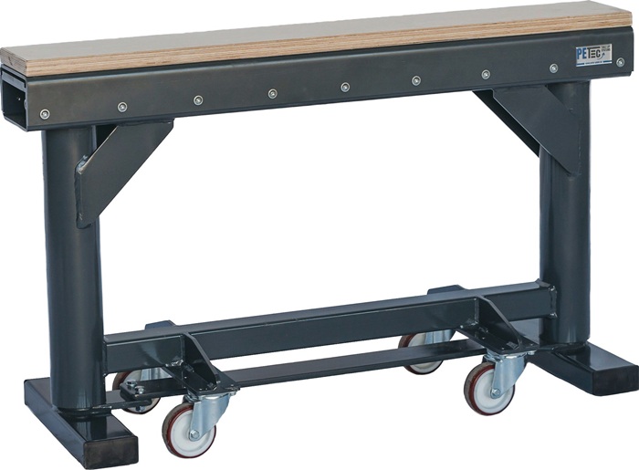 Materialstütze Holzauflage B.1000mm H.650-1000mm Trgf.2000kg